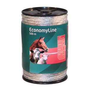 Mono wire 500 m. transparant, 2 x 0.5 mm gegalvaniseerd ijzerdraad