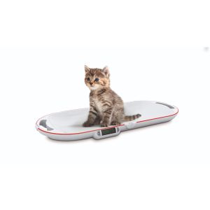 Kleine dierenweegschaal "Easy" 15kg maximale belasting - opvouwbare kleine dierenweegschaal voor mobiel gebruik