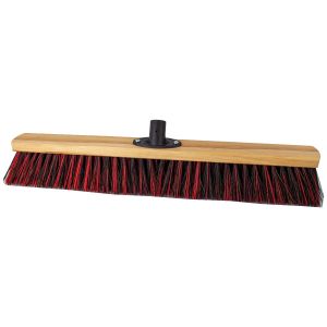 Zaalbezem 60 cm Arenga/Elaston Mix met Quick-Fest houder