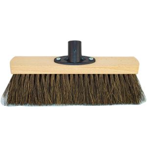 Halbezem 28 cm Arenga met Quick-Fix Houder