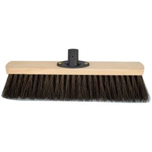 Halbezem 40 cm Arenga met Quick-Fix Houder