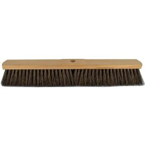 Halbezem 60 cm Arenga met steelgat - natuurlijke vezel industriebezem 600 mm
