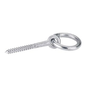 Bars ring met hout schroef 10 x 80, 2 PCs.
