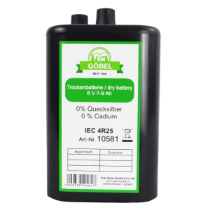 Blokbatterij 6 volt