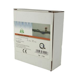 Frostschutz Heizleitung 1 m mit Thermostat Frostsafe Heizkabel 17 Watt