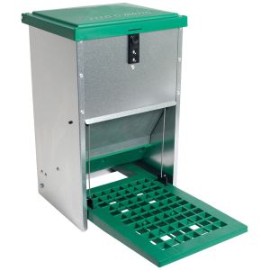 Feedomatic Futterautomat mit Trittklappe für 8kg Futter