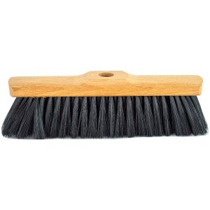 Halbezem 28 cm met haarmengsel en steelgat