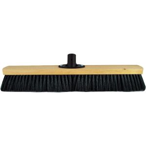 Halbezem 50 cm met haarmengeling en Quick-fest houder