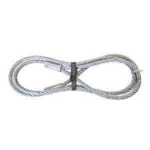 Staaldraad met 2 lussen, 2.0 m x 12 mm, 1250 kg