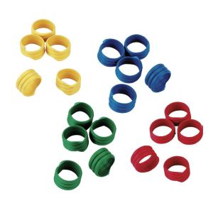 Gänseringe 20 mm, verschillende kleuren - 100 stuks / Pack