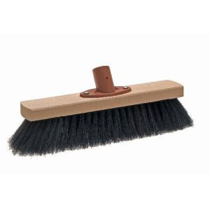 Kamer bezem 28 cm, paardenhaar (crin), met snelle instellen houder