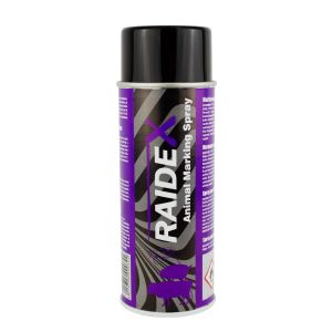Vee ondertekenen spray Raidex 400 ml, violet