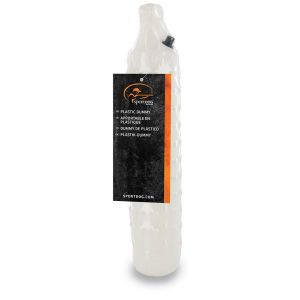 PLASTIC DUMMY - witte sport hond SAC30-13298